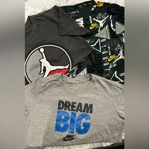 Air Jordan/ Nike Boys Kids T Shirt Bundle